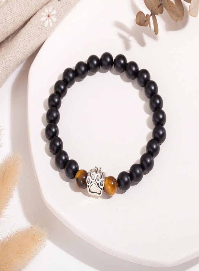 INPLUSTOP Dog Memorial Gifts - Pet Loss Sympathy Gift, Dog Passing Away Remembrance Bracelet for Men & Women - Image 3